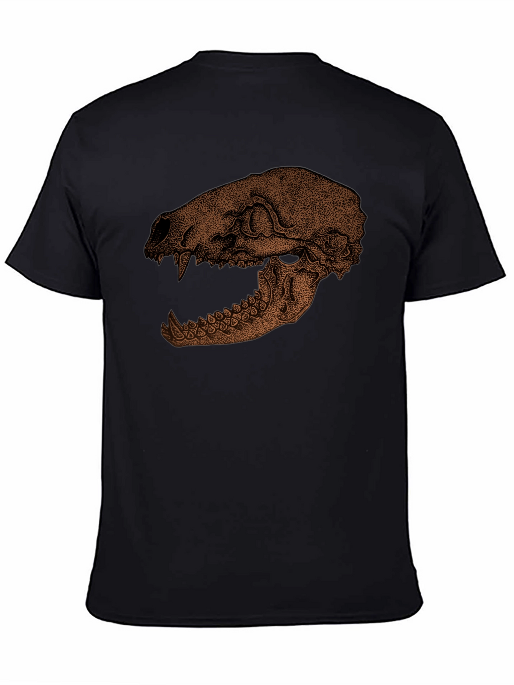 Skull Graphic Print T-Shirt - Unique Design