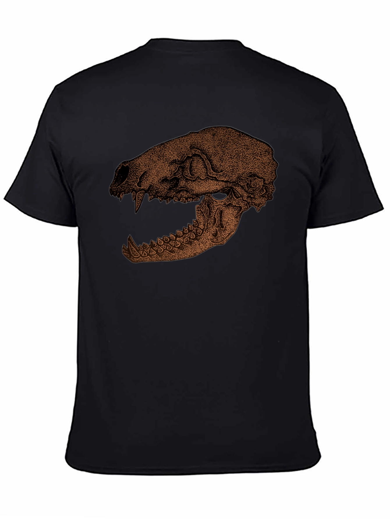 Skull Graphic Print T-Shirt - Unique Design