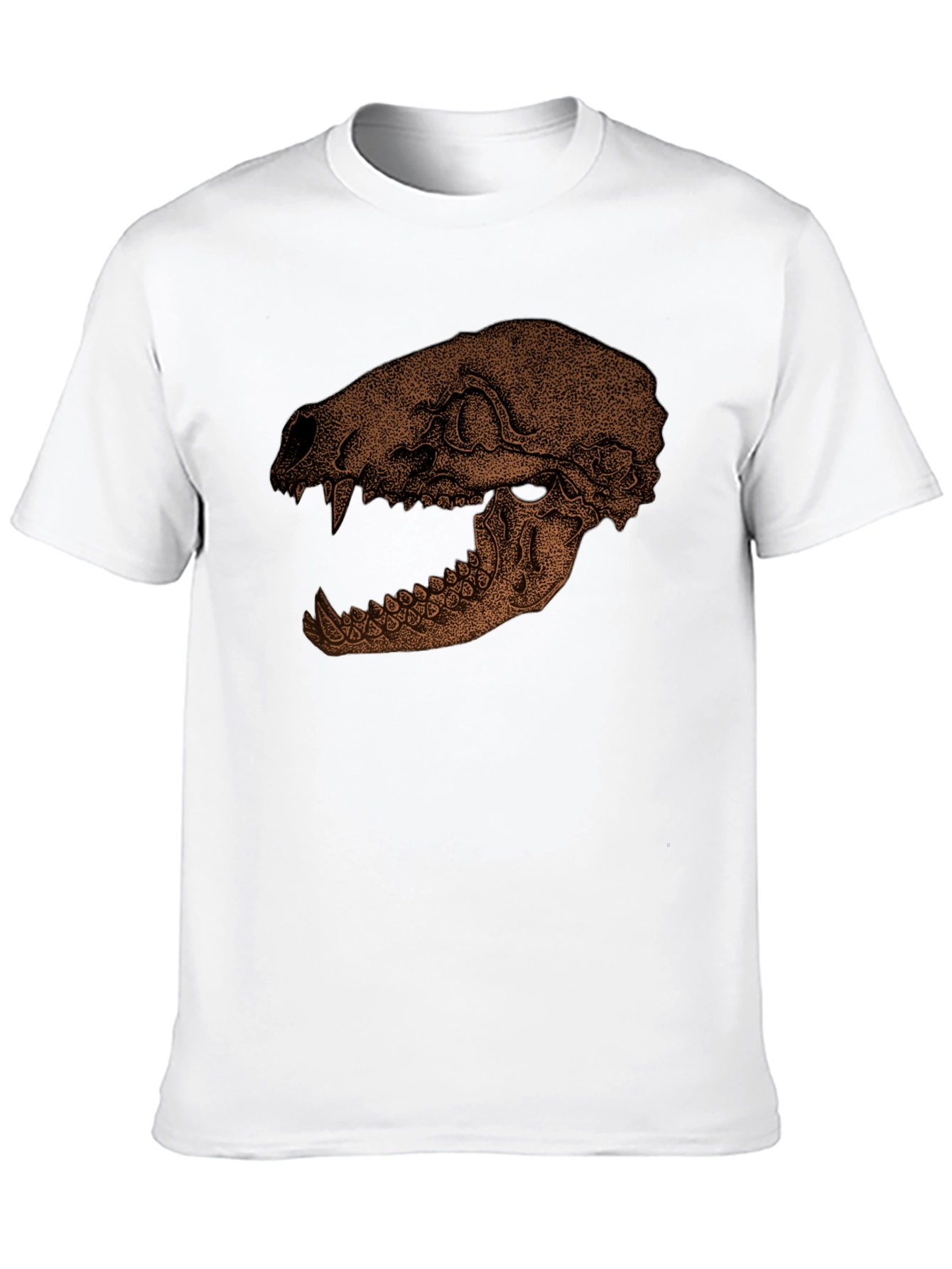 Skull Graphic Print T-Shirt - Unique Design