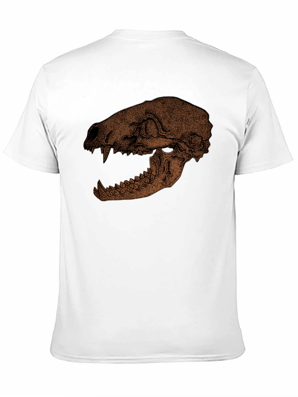 Skull Graphic Print T-Shirt - Unique Design