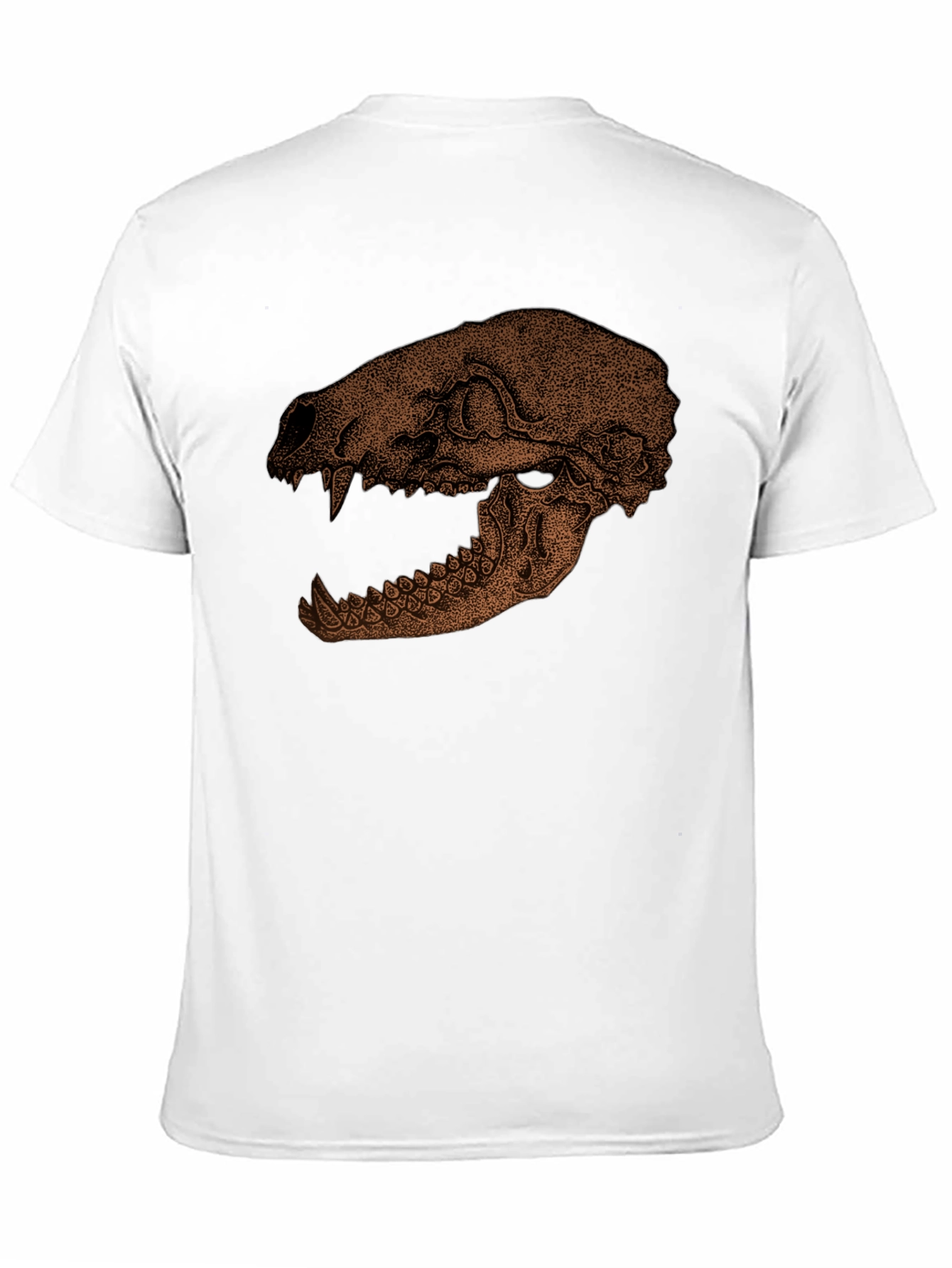 Skull Graphic Print T-Shirt - Unique Design