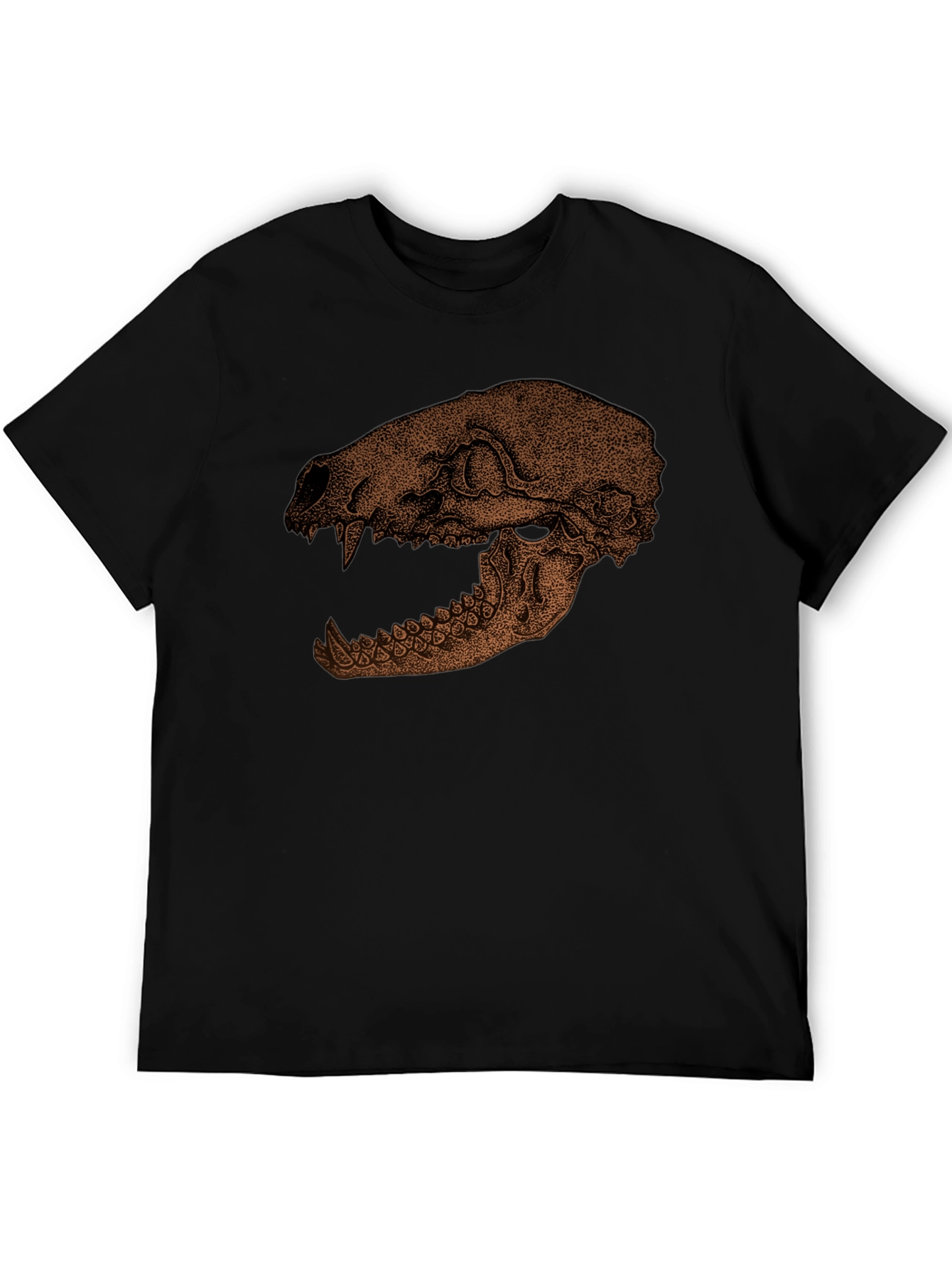 Skull Graphic Print T-Shirt - Unique Design