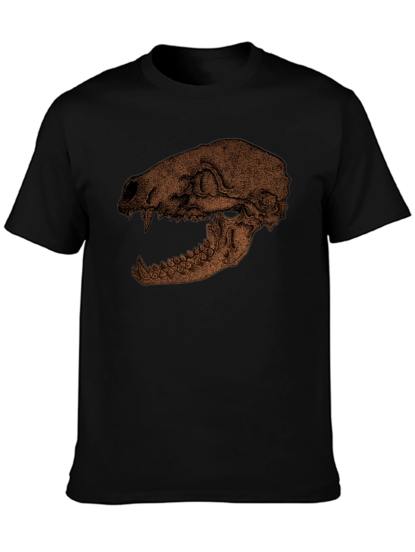 Skull Graphic Print T-Shirt - Unique Design