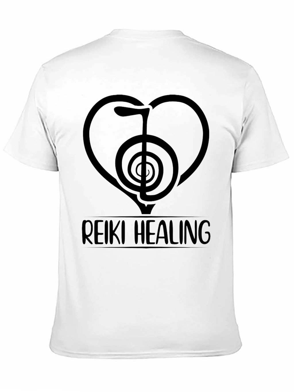 Reiki Healing Black T-Shirt