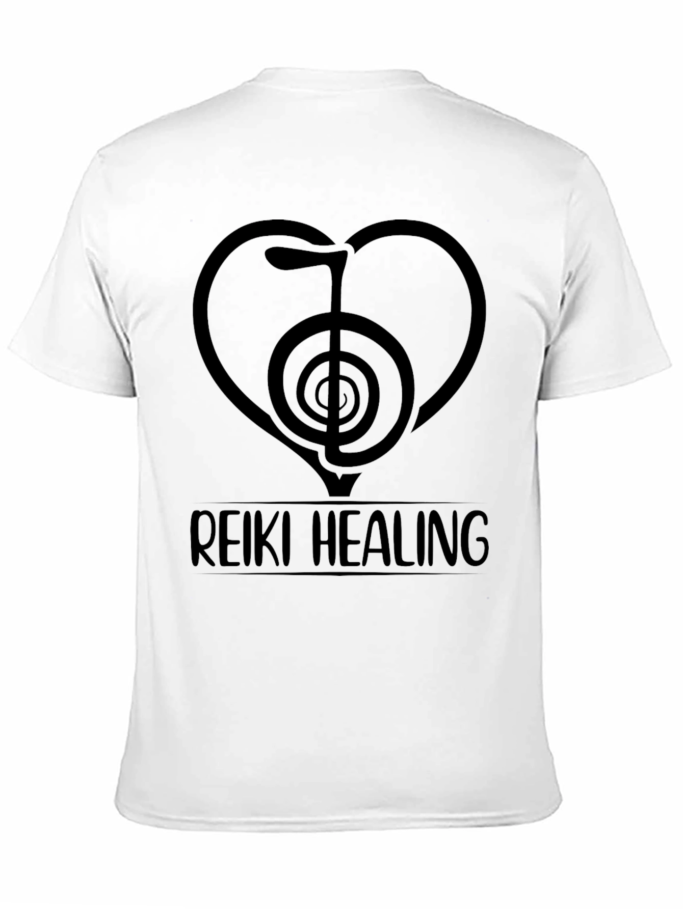 Reiki Healing Black T-Shirt