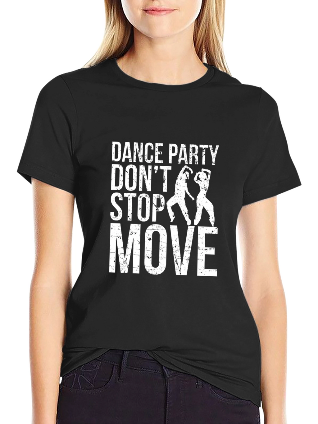 Dance Party Graphic T-Shirt - Dont Stop Move!