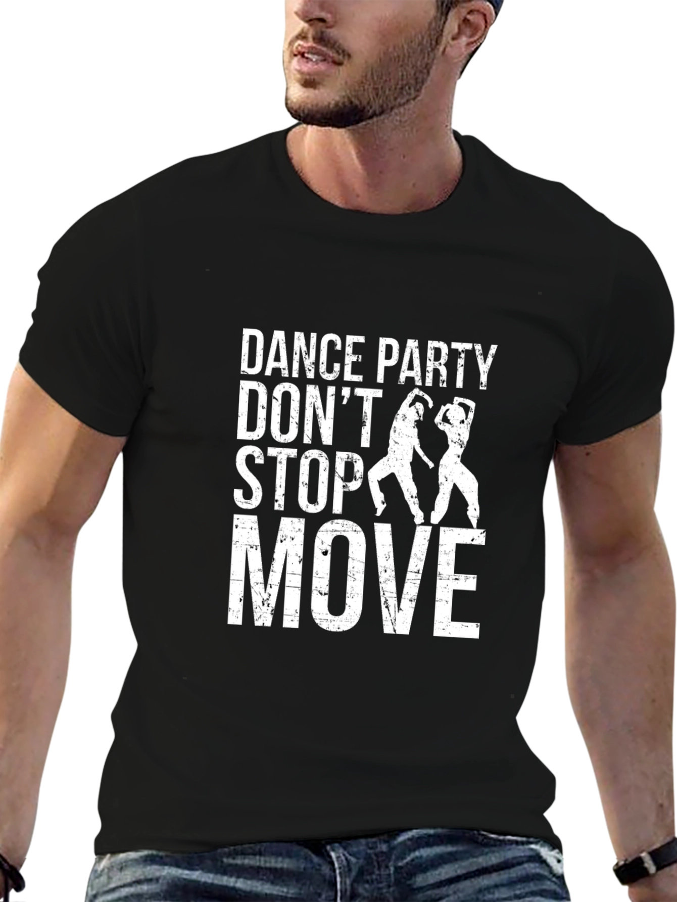 Dance Party Graphic T-Shirt - Dont Stop Move!