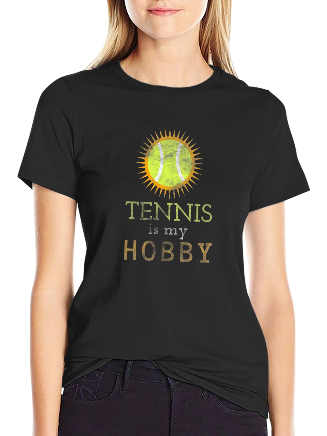 Tennis is My Hobby Graphic T-Shirt