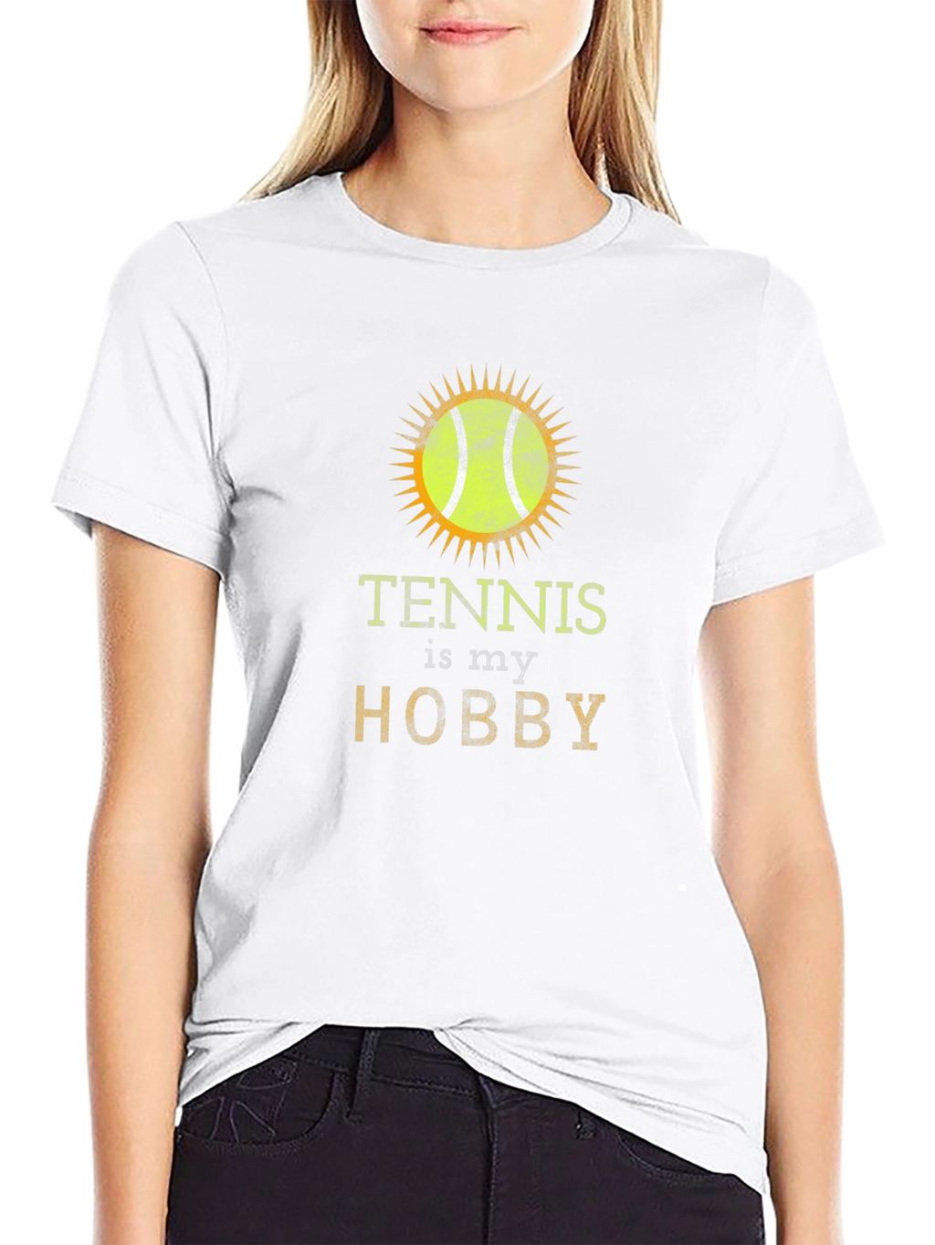 Tennis is My Hobby Graphic T-Shirt