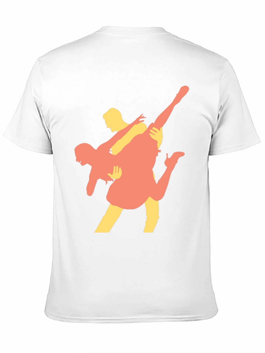 Dancing Couple Graphic Tee - Black T-Shirt