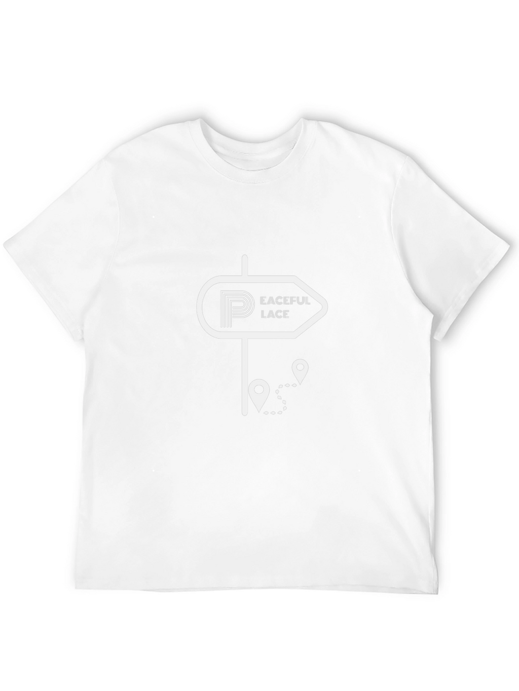 Peaceful Place Black T-Shirt