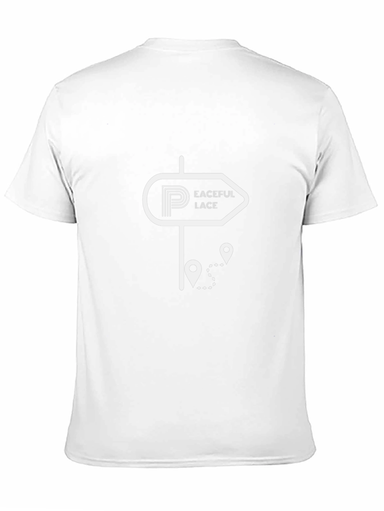 Peaceful Place Black T-Shirt