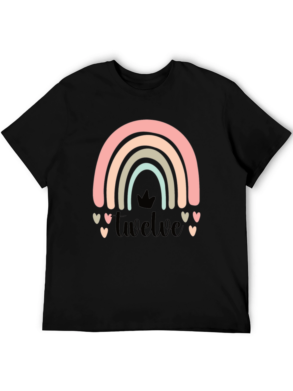 Twelve Rainbow Birthday Shirt