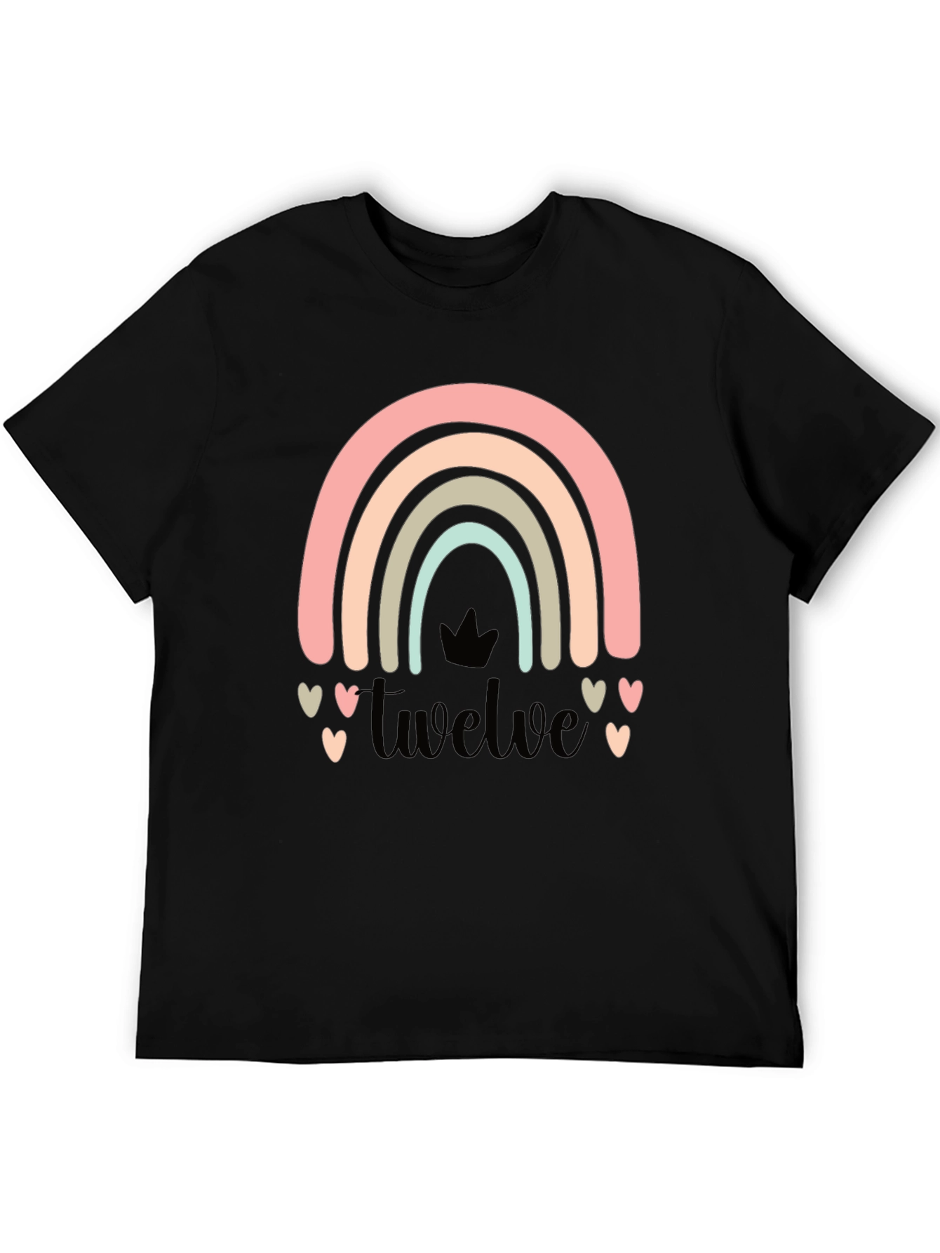 Twelve Rainbow Birthday Shirt