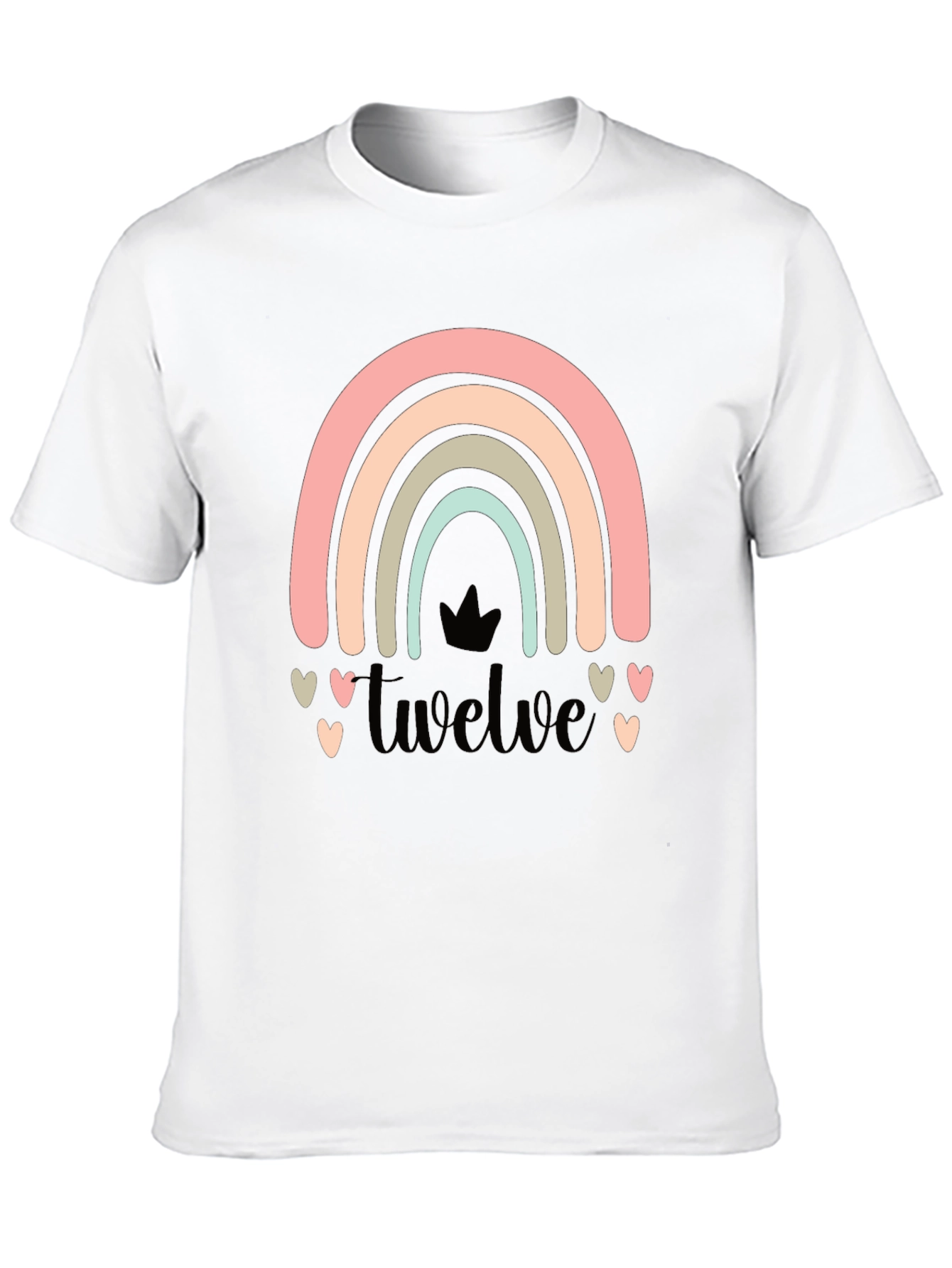 Twelve Rainbow Birthday Shirt