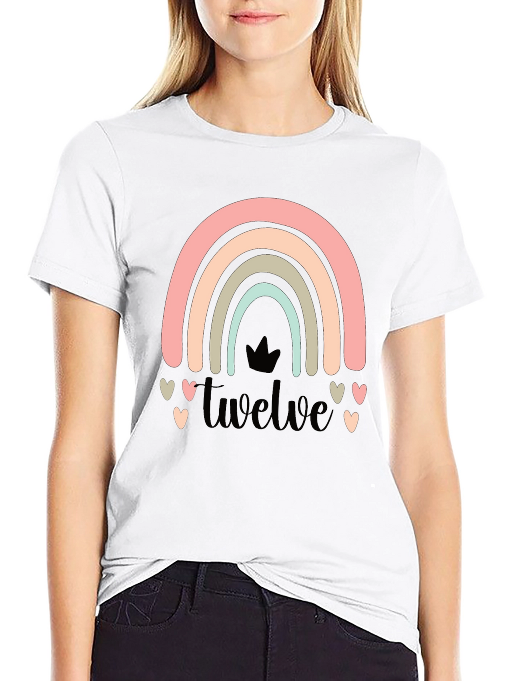 Twelve Rainbow Birthday Shirt
