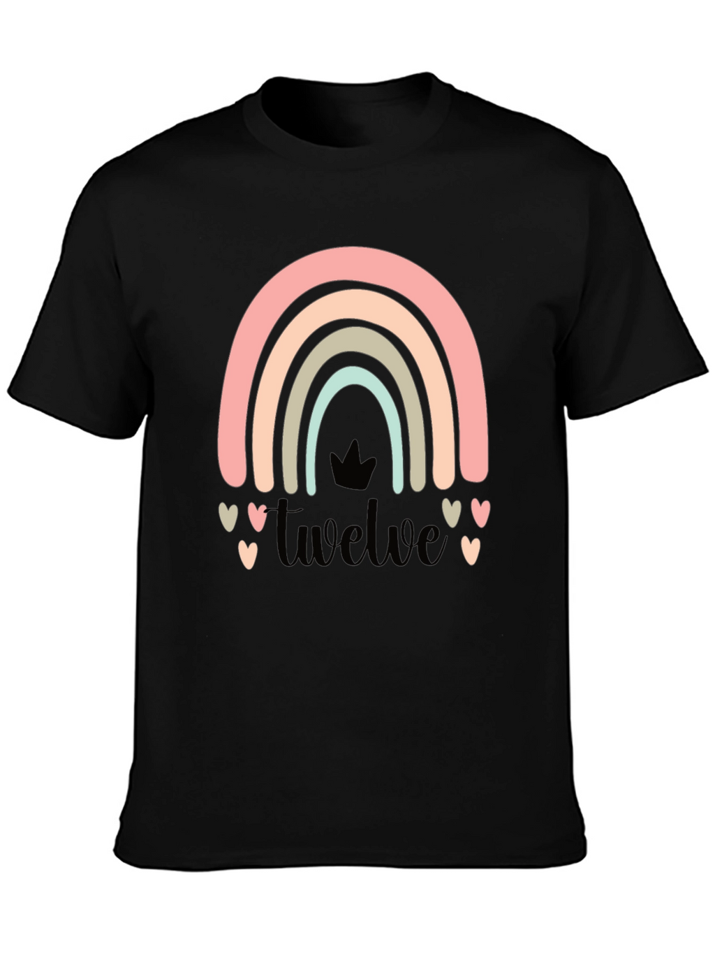 Twelve Rainbow Birthday Shirt