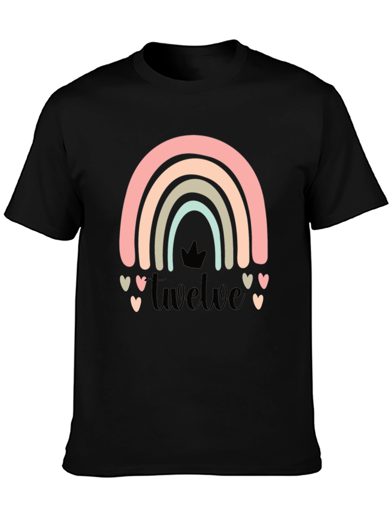 Twelve Rainbow Birthday Shirt