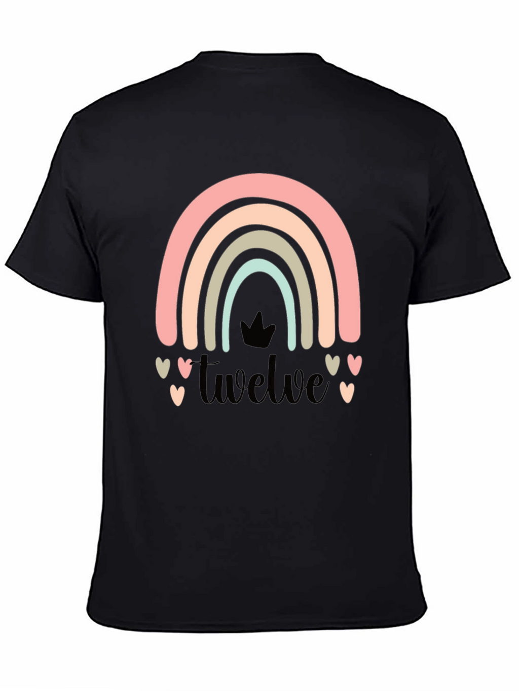 Twelve Rainbow Birthday Shirt