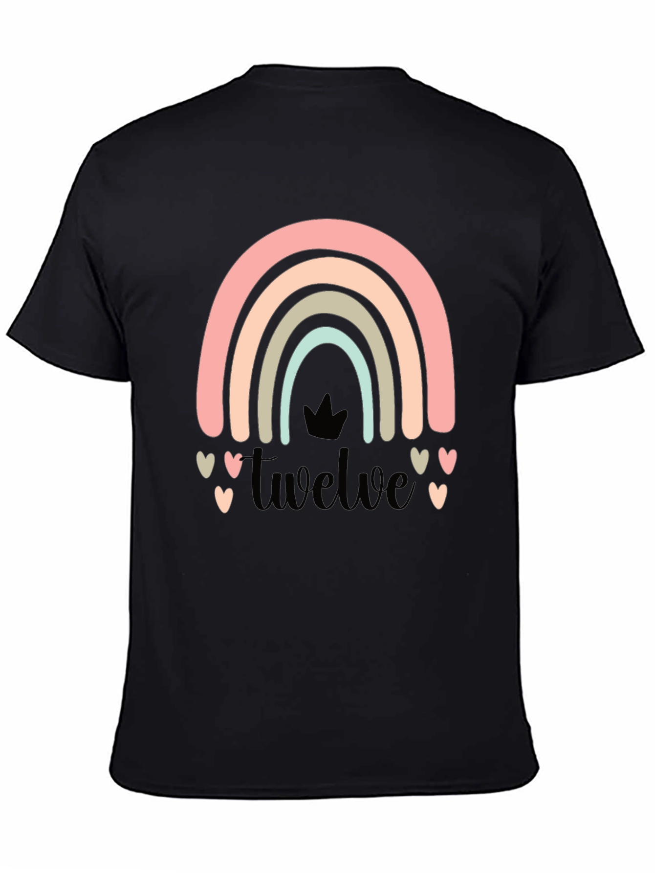 Twelve Rainbow Birthday Shirt