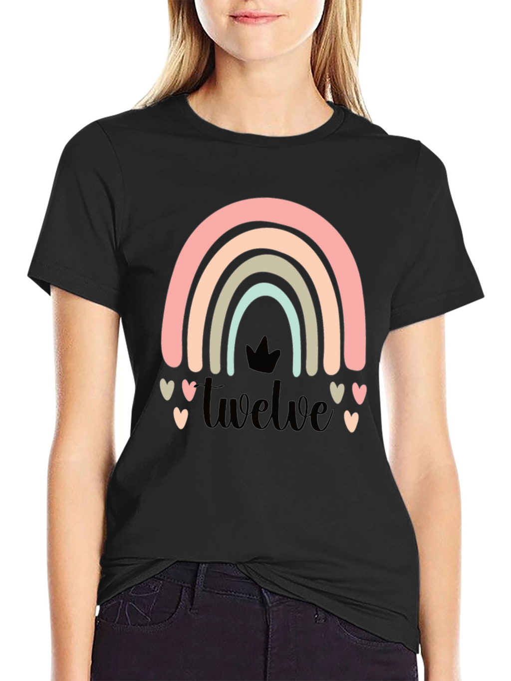 Twelve Rainbow Birthday Shirt