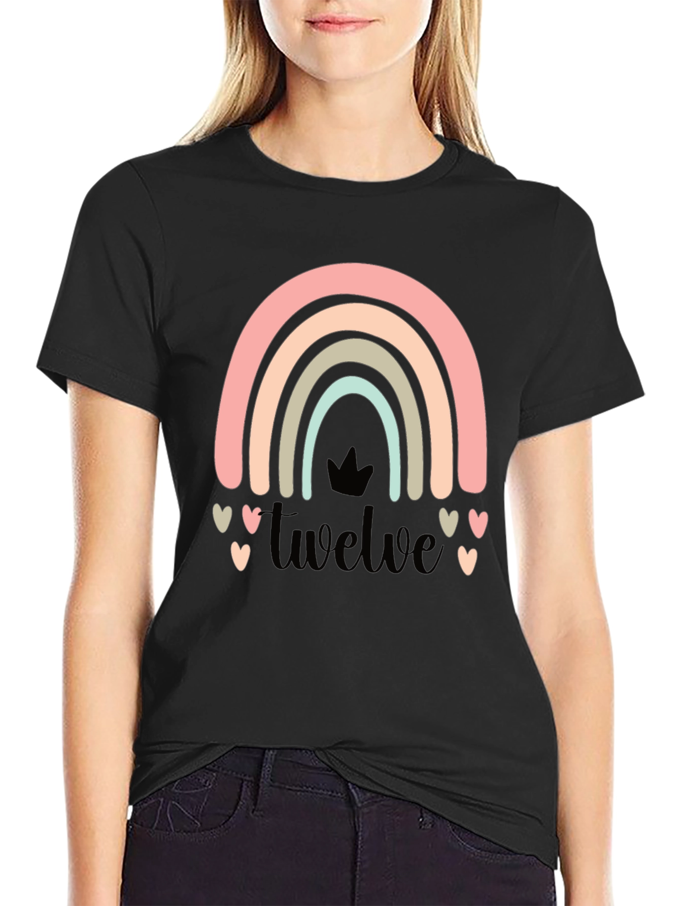 Twelve Rainbow Birthday Shirt