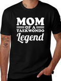 Mom of a Taekwondo Legend Graphic Tee