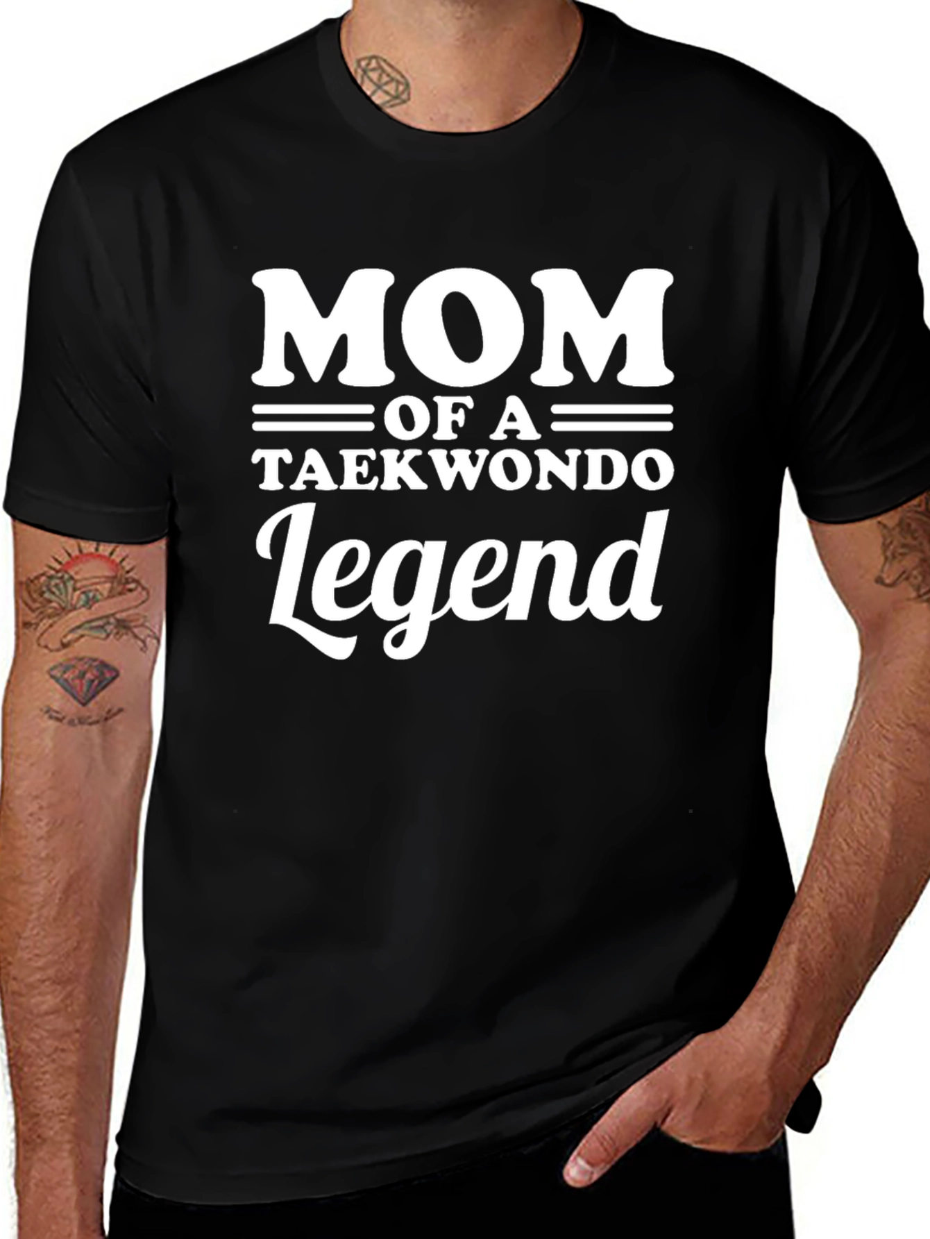 Mom of a Taekwondo Legend Graphic Tee