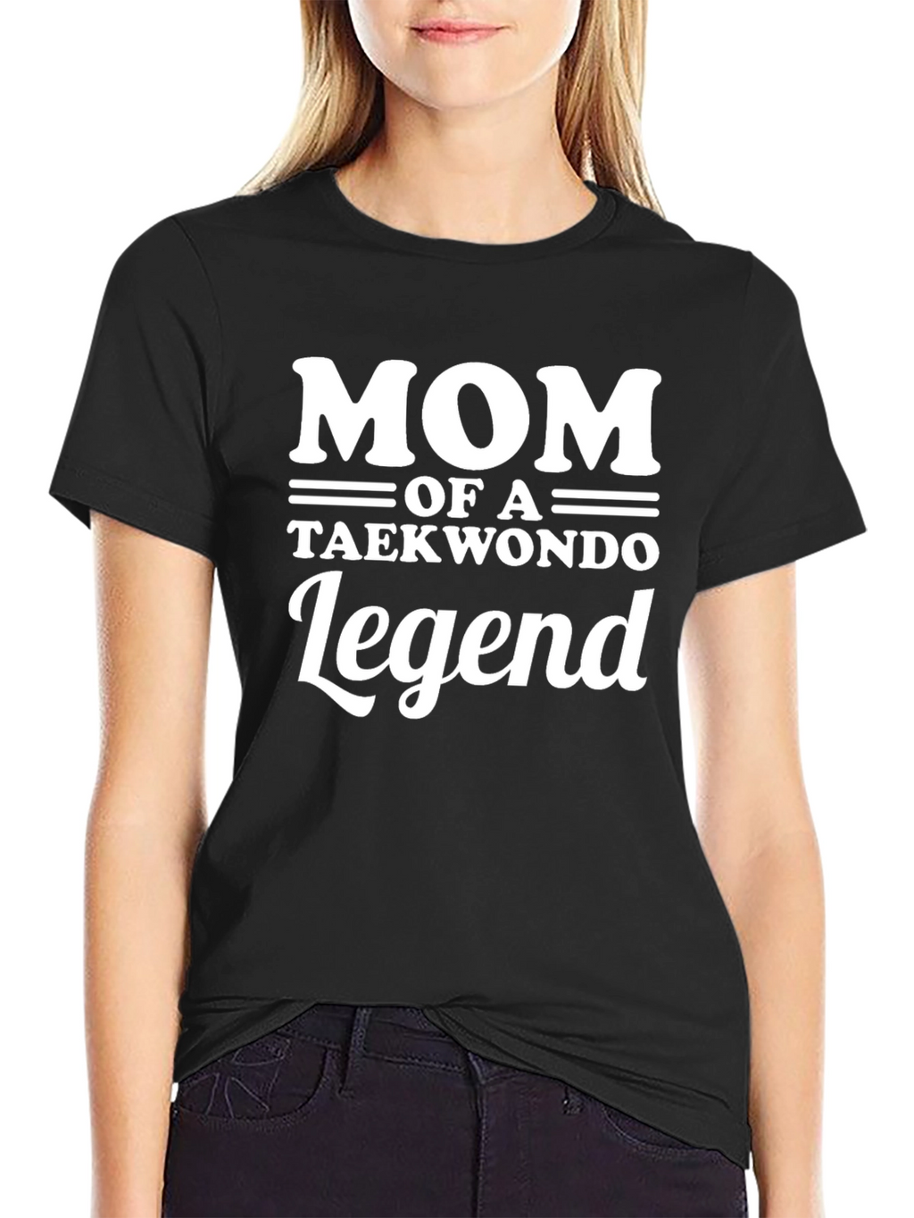 Mom of a Taekwondo Legend Graphic Tee
