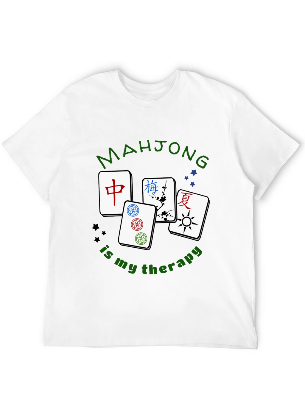 Mahjong is My Therapy Graphic T-Shirt
