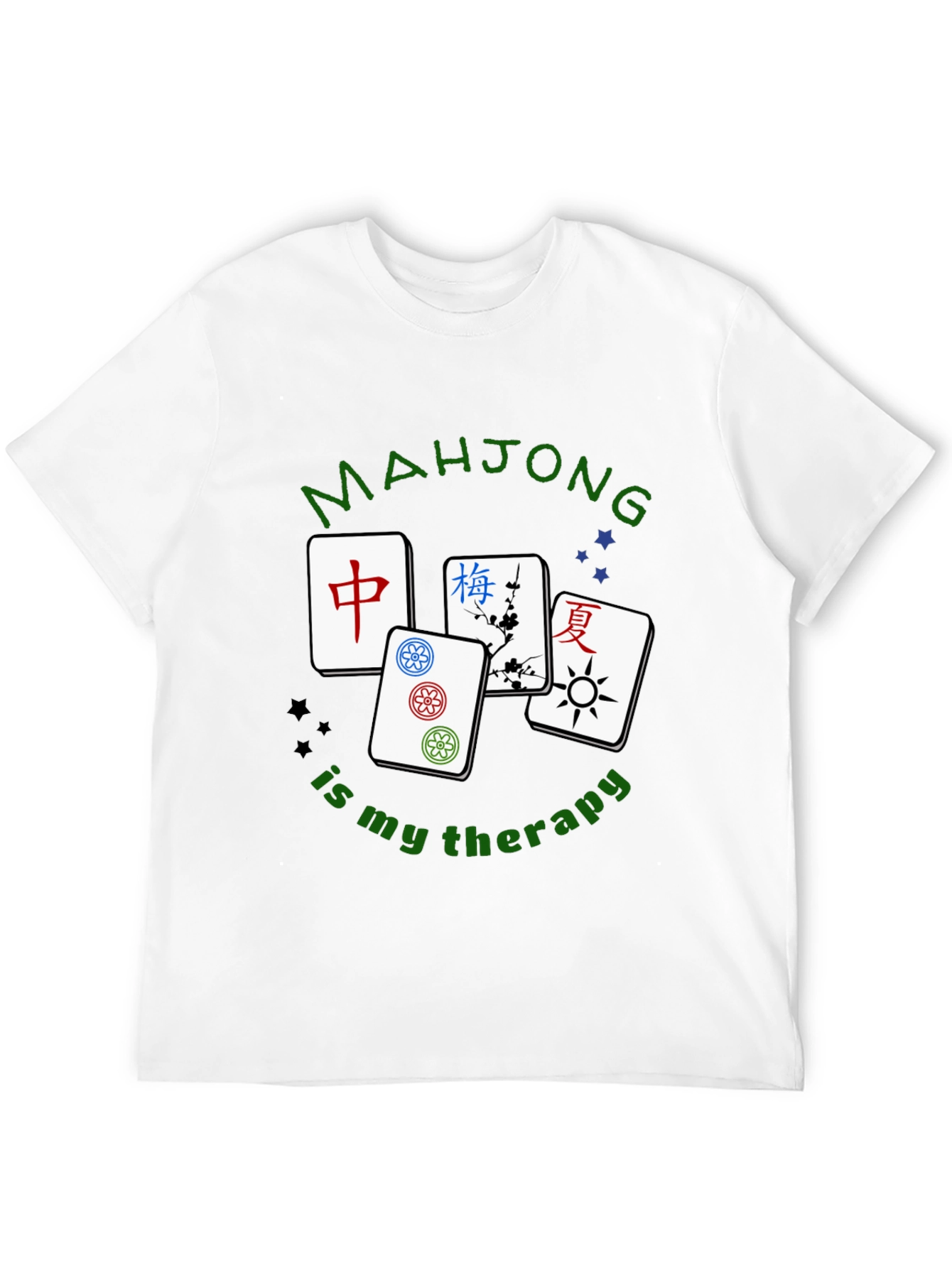 Mahjong is My Therapy Graphic T-Shirt