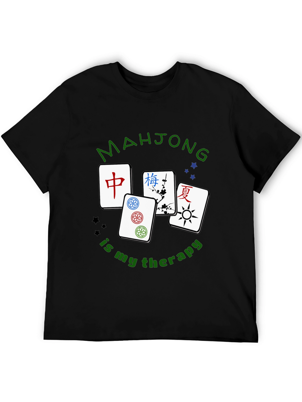 Mahjong is My Therapy Graphic T-Shirt