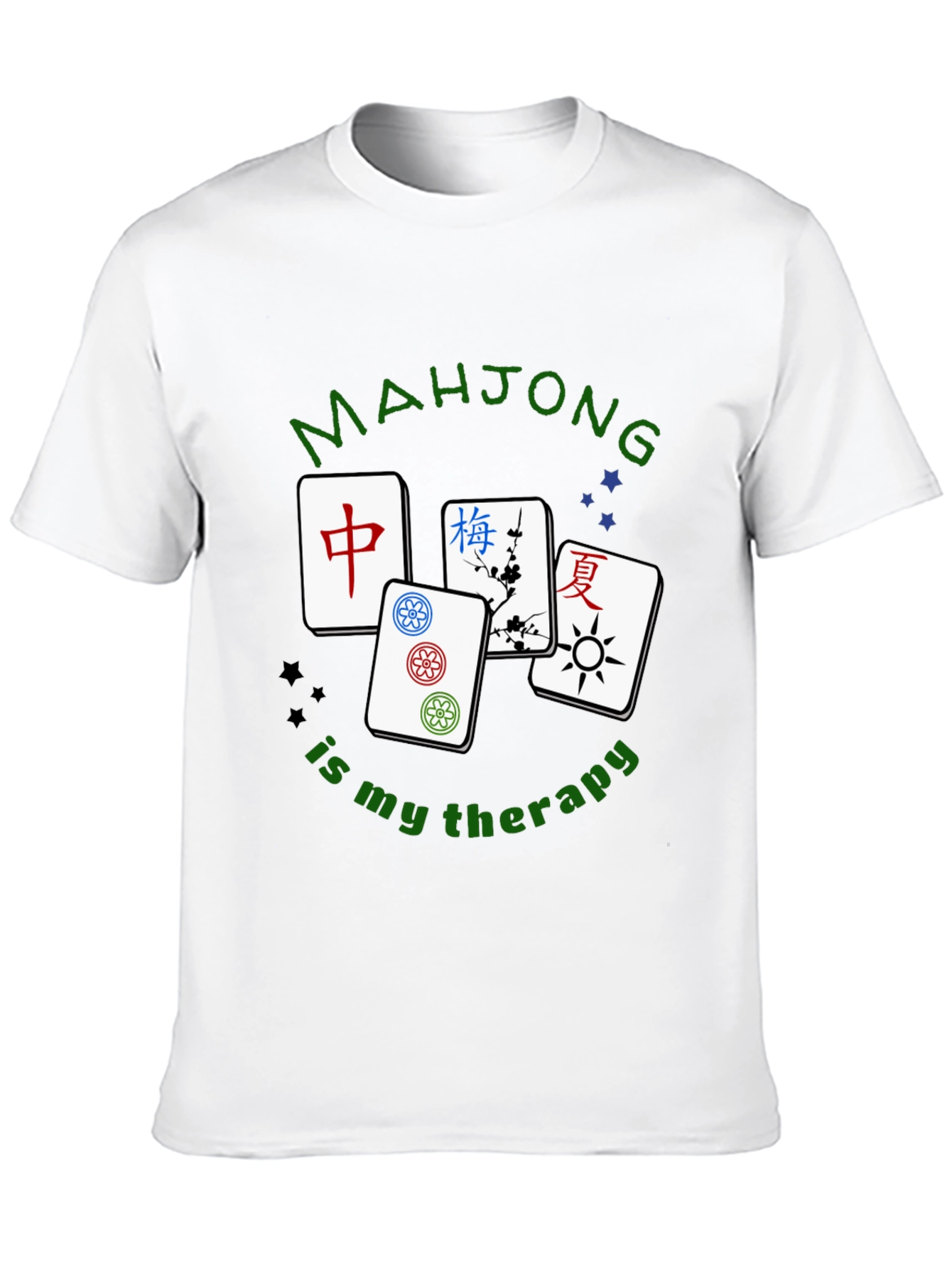Mahjong is My Therapy Graphic T-Shirt