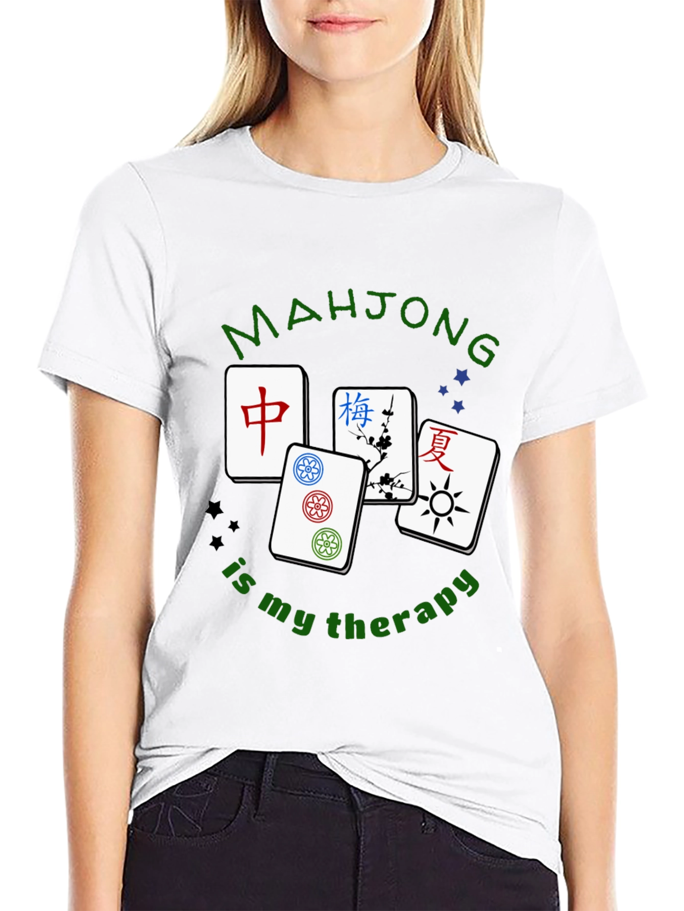 Mahjong is My Therapy Graphic T-Shirt