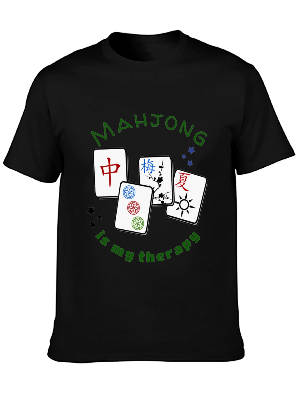 Mahjong is My Therapy Graphic T-Shirt
