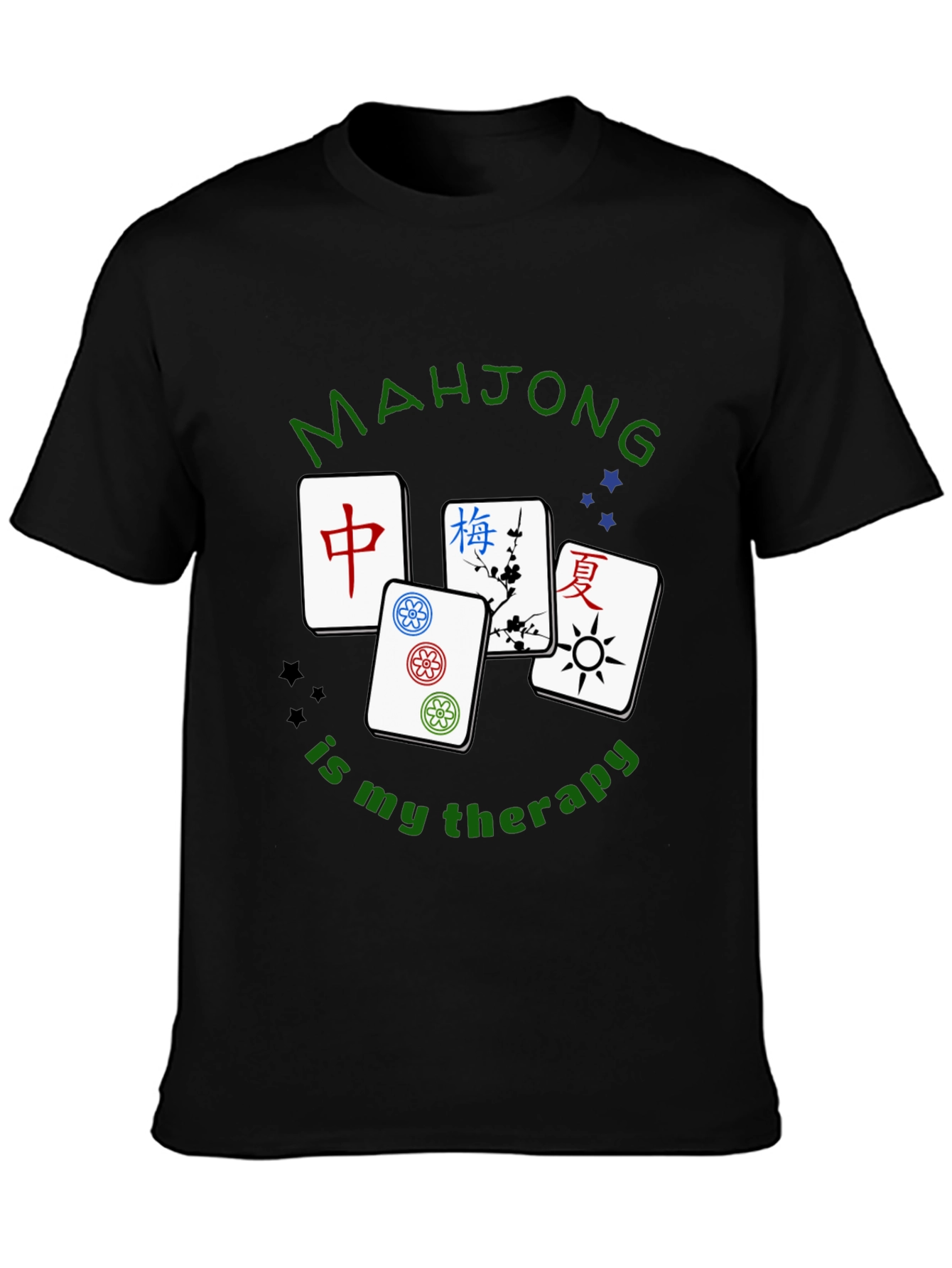 Mahjong is My Therapy Graphic T-Shirt