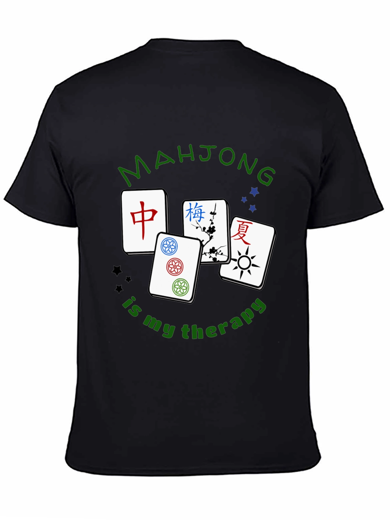 Mahjong is My Therapy Graphic T-Shirt