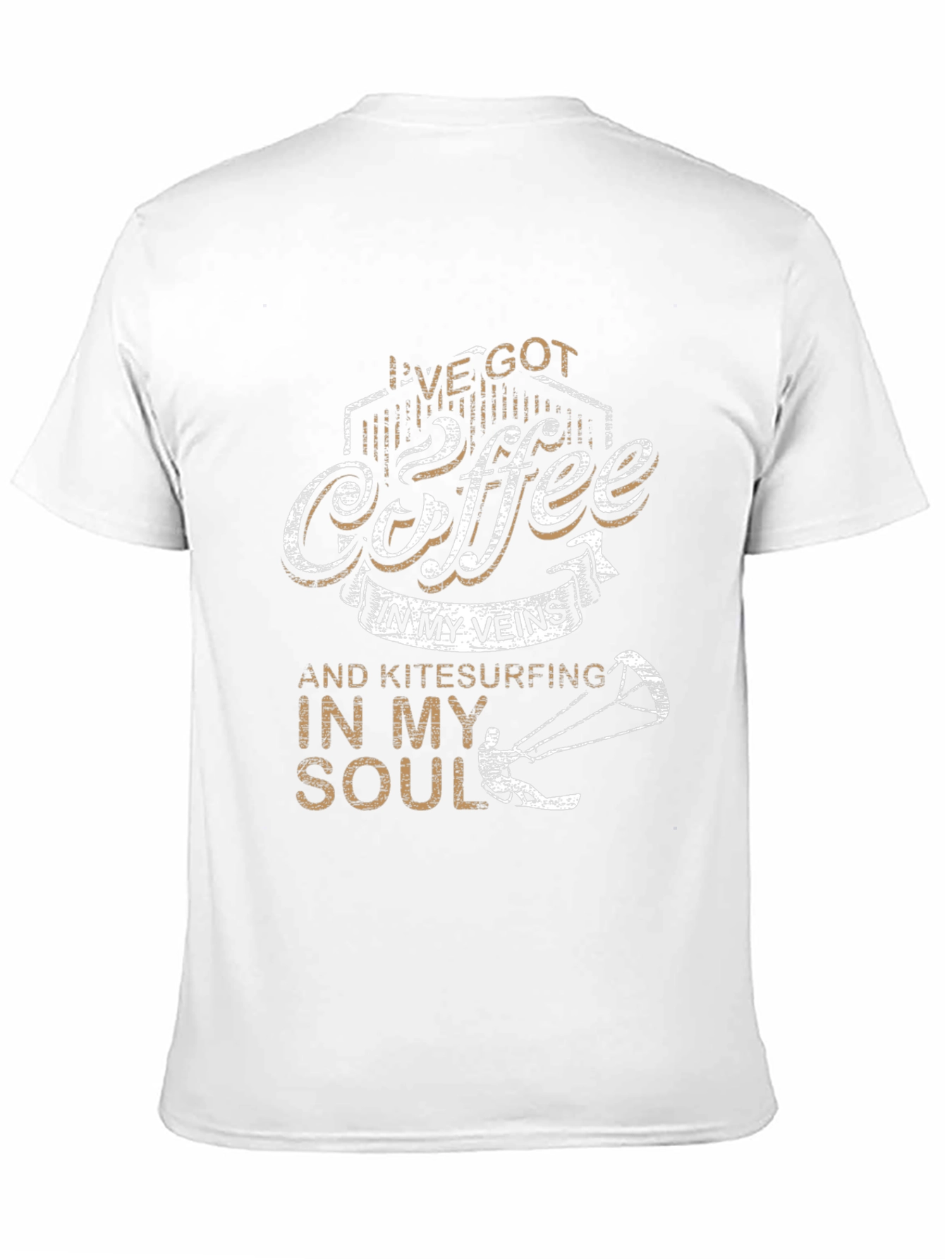 Coffee & Kitesurfing Soul T-Shirt