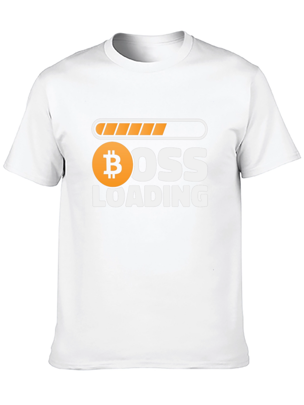 Bitcoin Boss Loading Funny Crypto T-Shirt