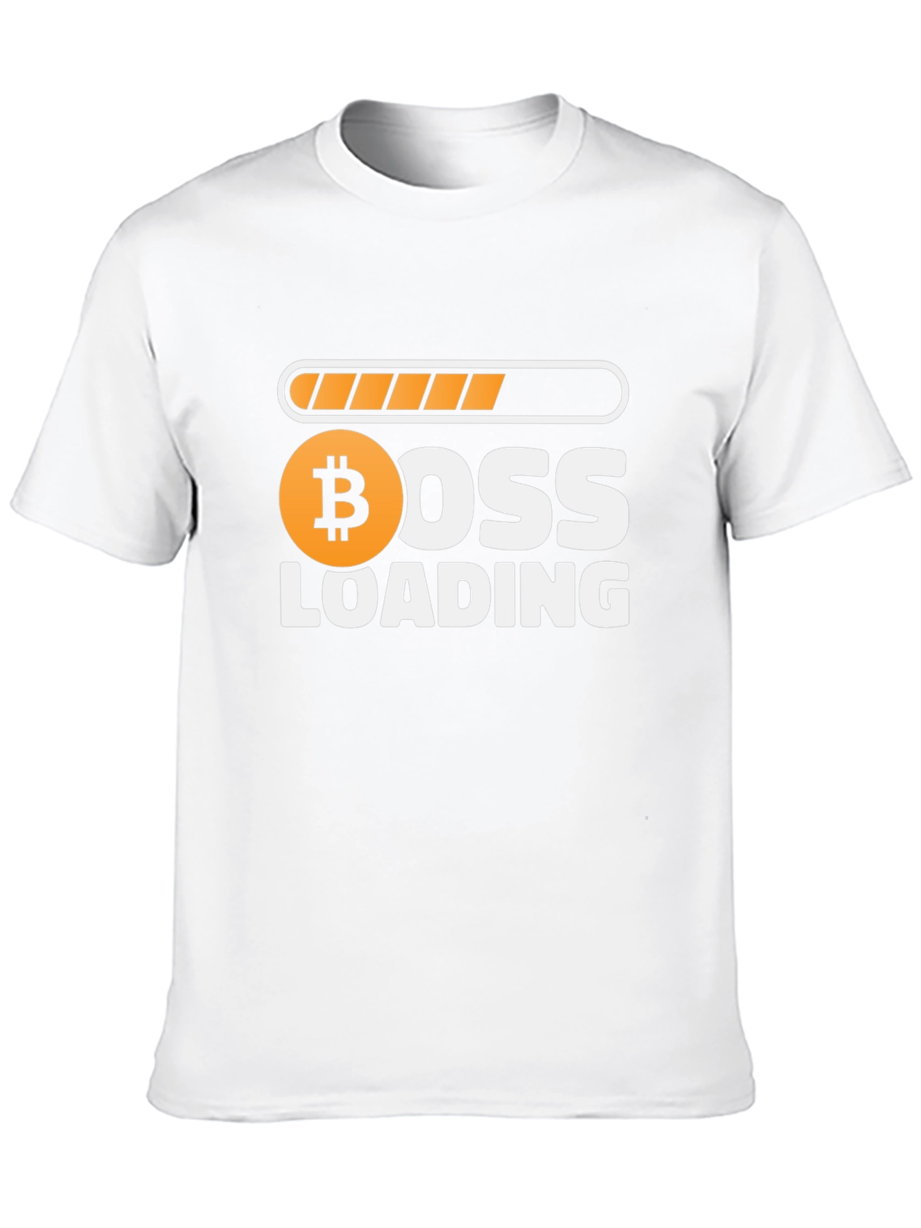 Bitcoin Boss Loading Funny Crypto T-Shirt