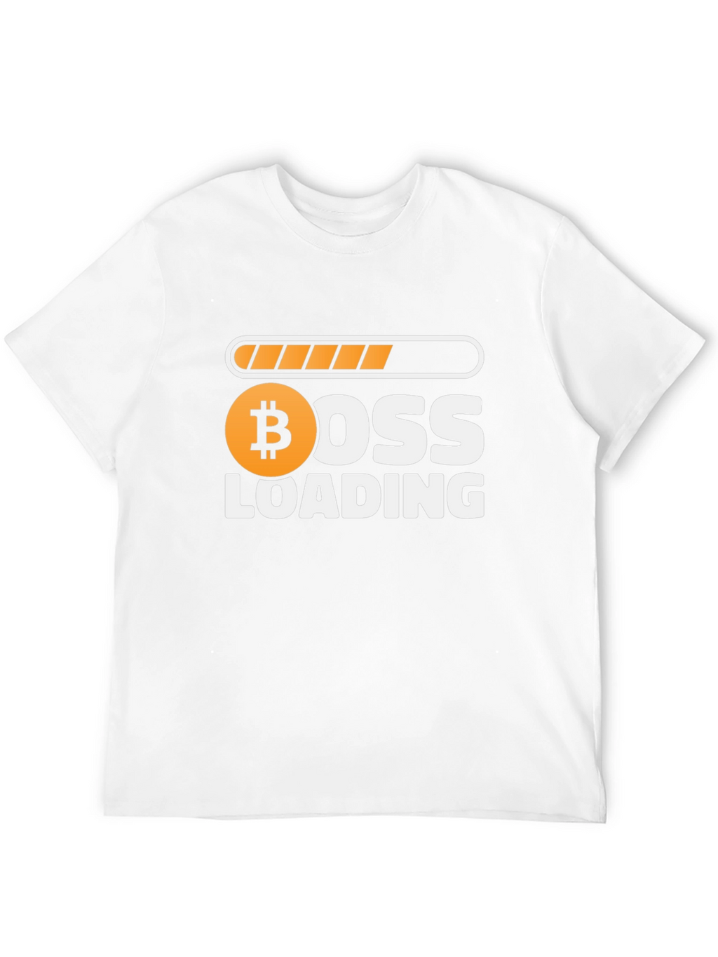 Bitcoin Boss Loading Funny Crypto T-Shirt