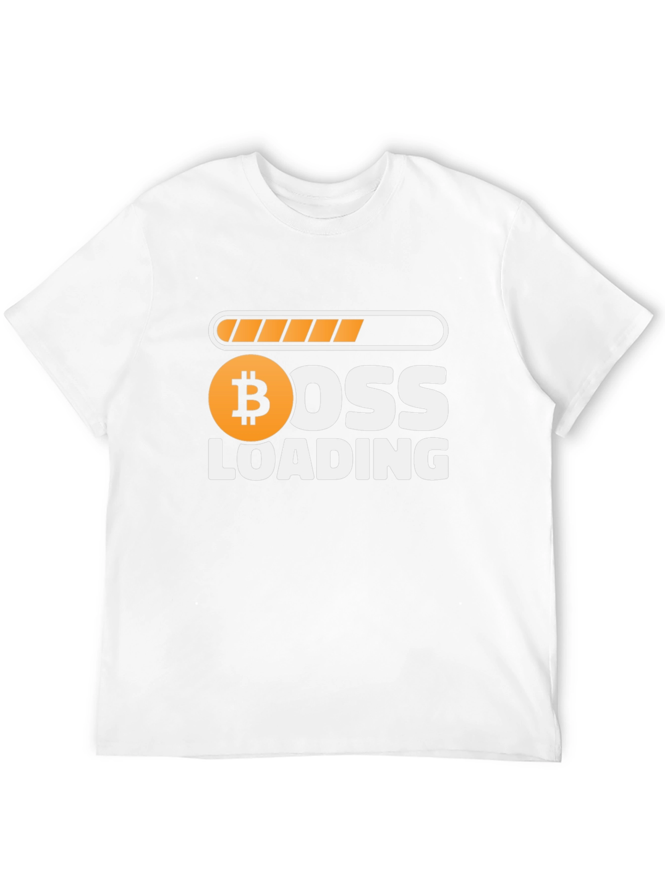 Bitcoin Boss Loading Funny Crypto T-Shirt