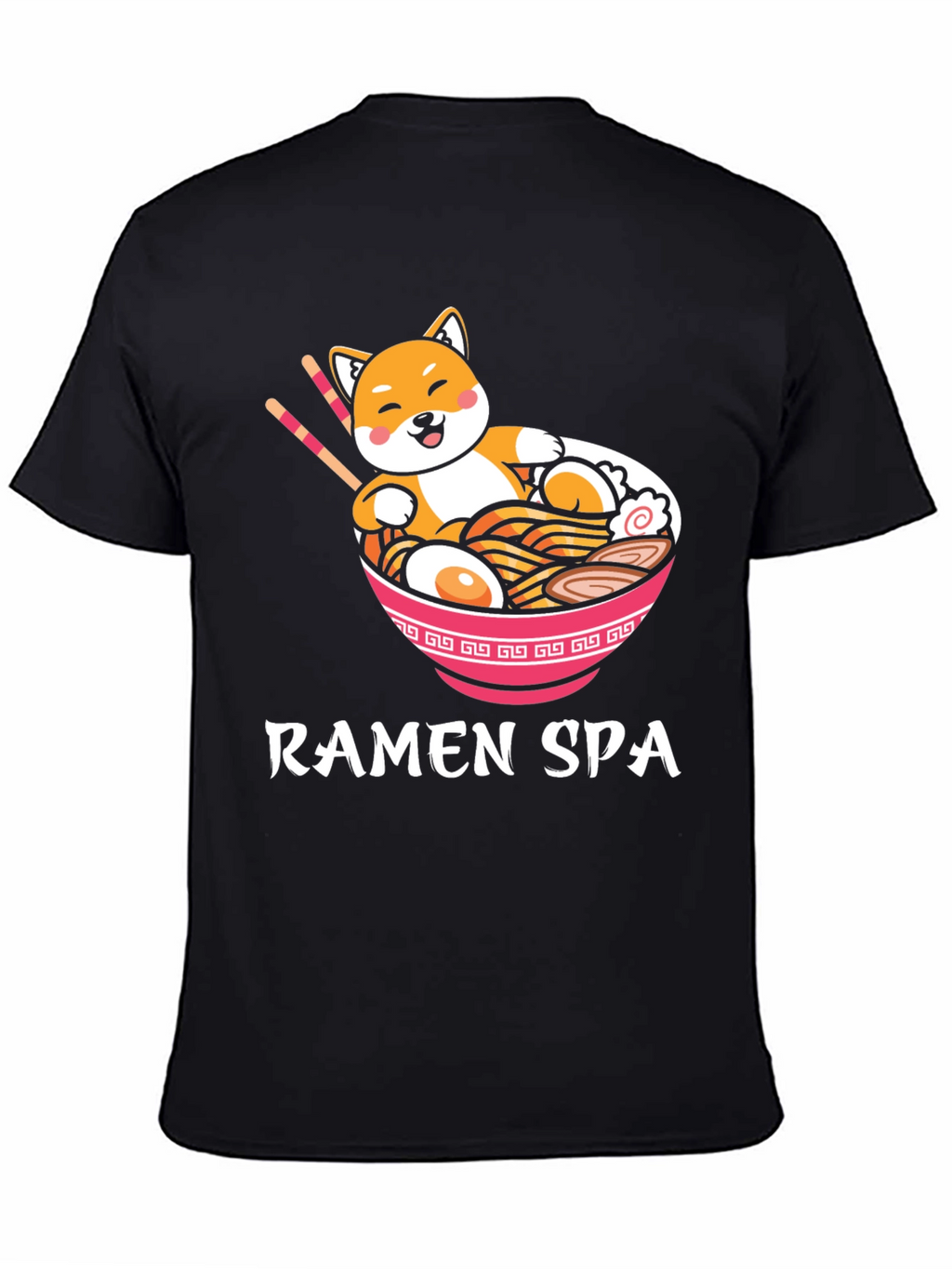 Ramen Spa T-Shirt Shiba Inu Japanese Noodles