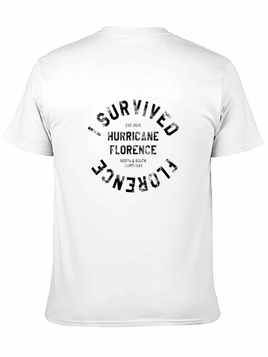 I Survived Hurricane Florence Black T-Shirt
