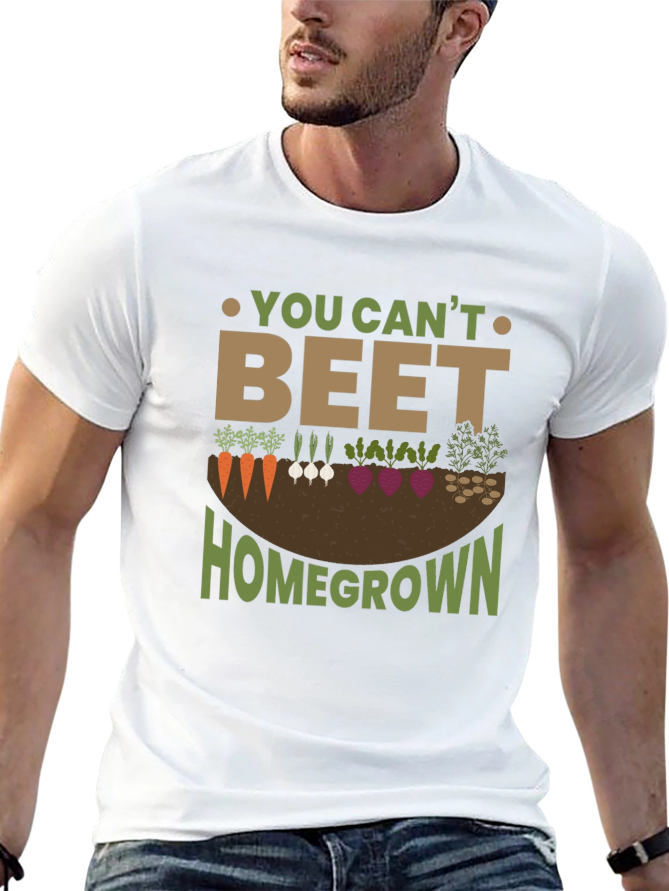 You Cant Beet Homegrown Garden T-Shirt