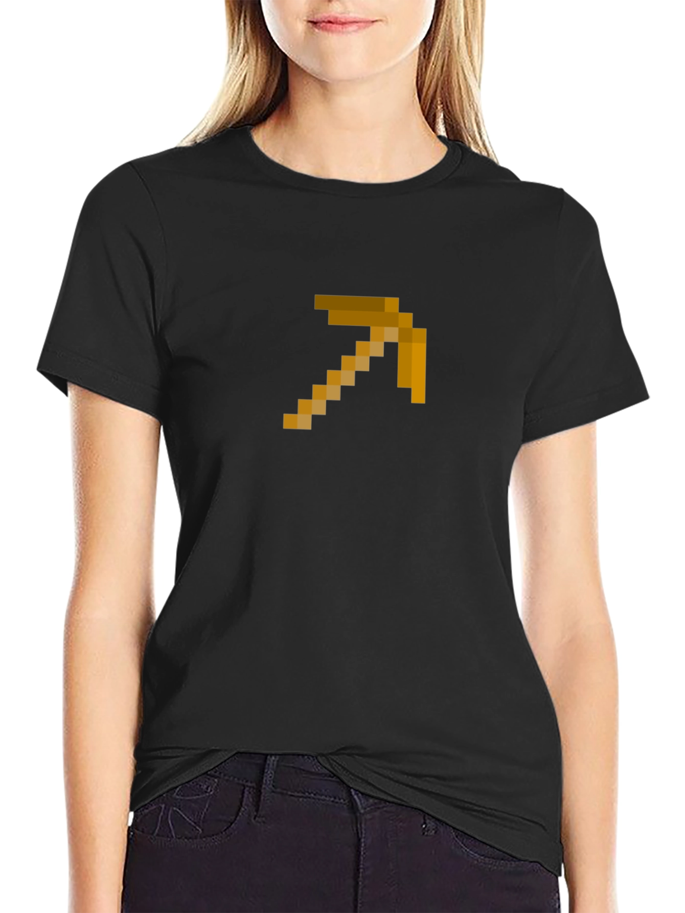 Pixel Pickaxe T-Shirt - Gaming Tee