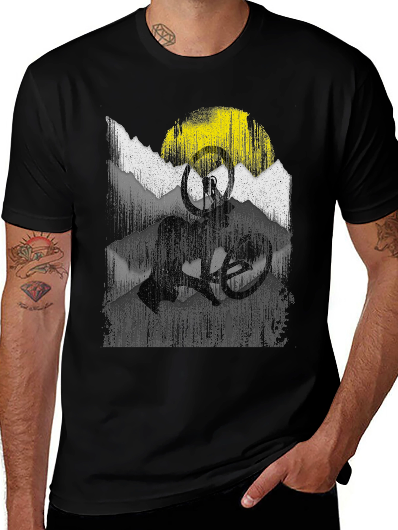 Mountain Biking Adventure Tee - Ride the Trails in Style
