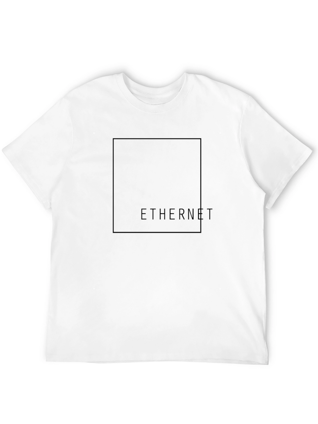 Ethernet Graphic Tee - Modern Black T-Shirt