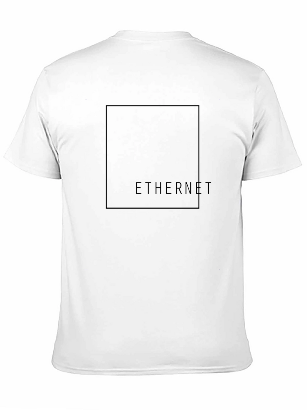 Ethernet Graphic Tee - Modern Black T-Shirt