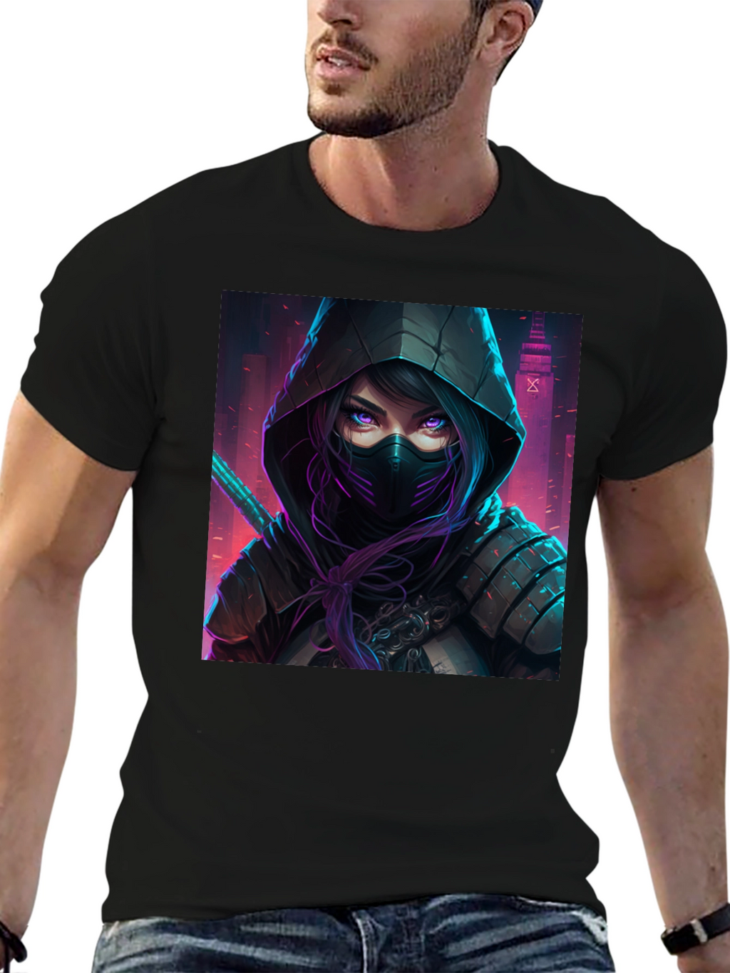 Ninja Assassin Graphic T-Shirt